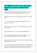 EPIC BRIDGES Exam &vert; Newest and Updated&NewLine;Questions and Answers &vert; 2026 Review&NewLine;Guide