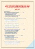 METAL COILS ENDORSEMENT EXAM &lpar;NEW YORK STATE&rpar; &NewLine;2026 ACTUAL EXAM &ndash; VERIFIED QUESTIONS AND CORRECT &NewLine;ANSWERS DMV-APPROVED NYS ENDORSEMENT &vert; 200 &NewLine;QUESTIONS 