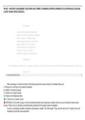 NR 405 &ndash; PEDIATRIC ASSESSMENT QUESTIONS AND CORRECT ANSWERS &lpar;VERIFIED ANSWERS&rpar; PLUS RATIONALES 2026 Q&A&NewLine;&vert;LATEST EXAM UPDATE 2026&sol;2027&period;&period;