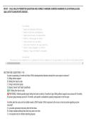 NR 407 &ndash; CHILD HEALTH PROMOTION QUESTIONS AND CORRECT ANSWERS &lpar;VERIFIED ANSWERS&rpar; PLUS RATIONALES 2026&NewLine;Q&A &vert;LATEST EXAM UPDATE 2026&sol;2027&period;&period;