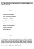 NR 501 &ndash; MENTAL HEALTH NURSING QUESTIONS AND CORRECT ANSWERS &lpar;VERIFIED ANSWERS&rpar; PLUS RATIONALES 2026 Q&A&NewLine;&vert;LATEST EXAM UPDATE 2026&sol;2027&period;&period;