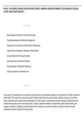 NR 502 &ndash; PSYCHIATRIC NURSING QUESTIONS AND CORRECT ANSWERS &lpar;VERIFIED ANSWERS&rpar; PLUS RATIONALES 2026 Q&A&NewLine;&vert;LATEST EXAM UPDATE 2026&sol;2027&period;&period;