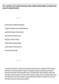 NR 505 &ndash; BEHAVIORAL HEALTH NURSING QUESTIONS AND CORRECT ANSWERS &lpar;VERIFIED ANSWERS&rpar; PLUS RATIONALES 2026&NewLine;Q&A &vert;LATEST EXAM UPDATE 2026&sol;2027&period;&period;
