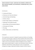 ABIM IM BOARDS ITE EXAM&ndash; QUESTIONS AND ANSWERS &vert; VERIFIED AND&NewLine;WELL DETAILED ANSWERS &vert; PLUS RATIONALES &vert; GUARANTEED PASS &vert; LATEST&NewLine;EXAM UPDATE