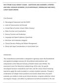 NIH STROKE SCALE GROUP E EXAM &ndash; QUESTIONS AND ANSWERS &vert; VERIFIED&NewLine;AND WELL DETAILED ANSWERS &vert; PLUS RATIONALES &vert; DOWNLOAD AND PASS &vert;&NewLine;LATEST EXAM UPDATE