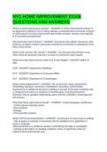 NYC HOME IMPROVEMENT EXAM QUESTIONS AND ANSWERS