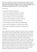 NURS 5315 ENDOCRINE ADVANCED PATHOPHYSIOLOGY MODULE 8 EXAM &NewLine;QUESTIONS AND ANSWERS &vert; VERIFIED AND WELL DETAILED ANSWERS &vert; PLUS&NewLine;RATIONALES &vert; DOWNLOAD AND PASS &vert; LATEST EXAM UPDATE