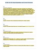 E CES 212 81 Actual Questions and Correct Answers