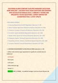 CALIFORNIA ALARM COMPANY QUALIFIED MANAGER &lpar;ACQ&rpar; EXAM &NewLine;BANK 2026&sol;2027 &vert; ACCURATE REAL EXAM QUESTIONS AND ANSWERS &NewLine;WITH DETAILED RATIONALES EACH &vert; CURRENTLY TESTING AND &NewLine;FREQUENTLY TESTED QUESTIONS &vert; EXPERT VERIFIED FOR &NewLine;GUARANTEED PASS &vert; LATEST UPDATE