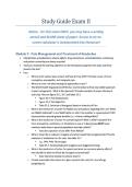 NSG 533 Pharmacology Exam II Study Guide &ndash; Verified Nursing Questions&comma; Correct Answers&comma; and Step‑by‑Step Rationales for Advanced Practice &lpar;2026 Wilkes University Academic Resource&rpar;