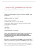 BEH 5050- UNIT 1 Exam &vert; UPDATED Questions with 100&percnt; Correct Answers&NewLine;