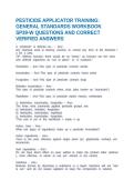 PESTICIDE APPLICATOR TRAINING&colon; GENERAL STANDARDS WORKBOOK SP39-W QUESTIONS AND CORRECT VERIFIED ANSWERS