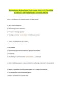 Pennsylvania Notary Exam Study Guide 2026&ndash;2027 &vert; Practice Questions & Verified Answers &vert; Complete PA Notary Public Exam Prep