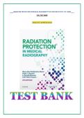 Radiation Protection in Medical Radiography 8th Edition by Sherer &ndash; Comprehensive Test Bank with Practice Questions and Verified Answers&NewLine;