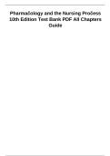 Pharmacology and the Nursing Process 10th Edition Practice Exam &vert; All Chapters