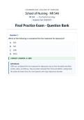 NR546 &sol; NR 546 Advanced Pharmacology Psychopharmacology for the Psychiatric-Mental Health Nurse Practitioner  Final Exam Study Guide Review &lpar;Latest Update 2026 &sol; 2027&rpar; - Chamberlain