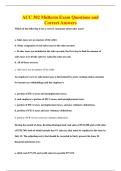 ACC 302 Midterm Exam Questions and&NewLine;Correct Answers