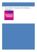 Gray Morris&colon; Calculate with Confidence&comma; &NewLine;7th Edition