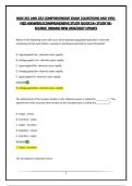 BIOS 251 AND 252 COMPREHENSIVE EXAM &vert;QUESTIONS AND VERIFIED ANSWERS&vert;COMPREHENSIVE STUDY GUIDE&vert;A&plus; STUDY RESOURCE &vert;BRAND NEW 2026&sol;2027 UPDATE