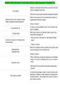 WGU C207 OA Exam Test Questions with Answers Graded A&plus;
