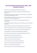 PSI Cosmetology State Board Exam 2026 &ndash; 2027 &NewLine;&lpar;Complete Solution&rpar; 