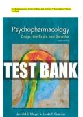 Psychopharmacology Drugs the Brain And Behavior 3rd Edition meyer Nursing &NewLine;Test Bank