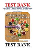 Test Bank for Nutritional Foundations and Clinical Applications&colon; A Nursing Approach 7th Edition by Grodner&comma; Escott-Stump&comma; and Dorner - Complete All Chapters &vert; Latest Update 2026