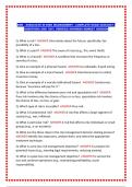 ARM - ASSOCIATE IN RISK MANAGEMENT &vert; COMPLETE EXAM 2026&sol;2027 &vert; QUESTIONS AND 100&percnt; VERIFIED ANSWERS NEWEST VERSION&NewLine;&NewLine;
