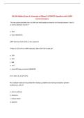 BIL150 Mallery Exam 4 University of Miami&vert; UPDATED Questions with 100&percnt; Correct Answers