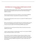 BIL150 Mallery Exam 3 University of Miami&vert; UPDATED Questions with 100&percnt; Correct Answers