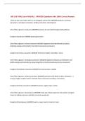 BIO 103 FINAL Exam MADHU &vert; UPDATED Questions with 100&percnt; Correct Answers&NewLine;
