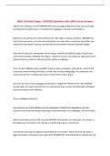 BIOD 103 Mod 6 Exam &vert; UPDATED Questions with 100&percnt; Correct Answers&NewLine;