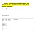 NCC EFM CERTIFICATION EXAM QUESTIONS AND&NewLine;CORRECT ANSWERS &vert; VERIFIED ANSWERS &vert; LATEST UPDATE&NewLine;2026&sol;2027 &vert; GRADED A&plus;&period;
