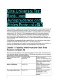 2026&sol;2027 S-Tier Elite Universal Test Bank&colon; Iowa Jurisprudence & Legal Ethics &lpar;v10&period;0&rpar; &vert; 66&plus; Q&A &plus; Mentor Analysis