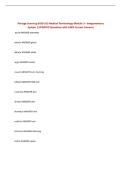 Portage Learning BIOD 103 Medical Terminology Module 3 - Integumentary System &vert; UPDATED Questions with 100&percnt; Correct Answers&NewLine;