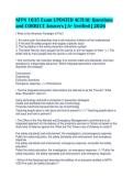 NFPA 1035 Exam UPDATED ACTUAL Questions&NewLine;and CORRECT Answers &vert; A&plus; Verified &vert; 2026