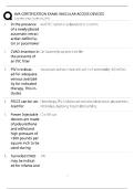 AVA Certification Study Guide &sol; Vascular Access Devices Exam Prep &sol; Score 100&percnt; 2025-2026 Update &sol; Nursing & Medical Certification