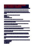 NHS PATHWAYS DLP QUESTIONS WITH CORRECT ANSWERS&period;pdf