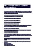 NHS Pathways Revision Questions and Answers Only&period;pdf