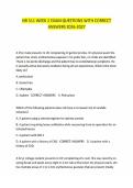 NR 511 WEEK 2 EXAM QUESTIONS WITH CORRECT&NewLine;ANSWERS 2026-2027