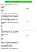 Milestone 3 Test Questions and Answers Rated A