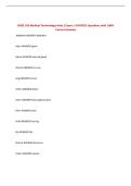 BIOD 103 Medical Terminology Mod 1 Exam &vert; UPDATED Questions with 100&percnt; Correct Answers&NewLine;