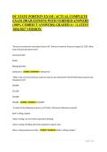 DC STATE PORTION EXAM &vert; ACTUAL COMPLETE&NewLine;EXAM 200 QUESTIONS WITH VERIFIED ANSWERS&NewLine;&lpar;100&percnt; CORRECT ANSWERS&rpar; GRADED A&plus; &vert; LATEST&NewLine;2026&sol;2027 VERSION&period;