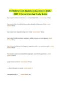 PA Notary Exam Questions & Answers 2026&ndash;2027 Comprehensive Study Guide