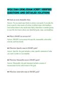 WGU D389 UXM3 EXAM SCRIPT VERIFIED &NewLine;QUESTIONS AND DETAILED SOLUTIONS