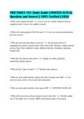PRO TOOLS 101 Study Guide UPDATED ACTUAL&NewLine;Question and Answer &vert; 100&percnt; Verified &vert; 2026