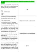 ATI RN Pharmacology Proctored Exam 2026 Exam Questions and Answers&NewLine;Rated A
