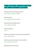 WHMIS TEST BANK COMPLETE QUESTIONS &NewLine;AND EXPERT REVIEWED SOLUTIONS 