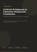 DLM ASCP ACTUAL EXAM 2026&sol;2027 &vert; 230 Questions with Rationales &vert; Financial&comma; Operations&comma; HR & Quality Management &vert; Pass Guaranteed - A&plus; Graded&NewLine;&NewLine;