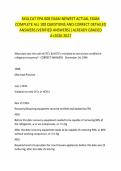 SKILLCAT EPA 608 EXAM NEWEST ACTUAL EXAM&NewLine;COMPLETE ALL 100 QUESTIONS AND CORRECT DETAILED&NewLine;ANSWERS &lpar;VERIFIED ANSWERS&rpar; &vert;ALREADY GRADED&NewLine;A&plus;2026-2027